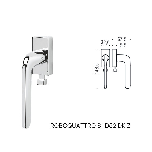 Klamka okienna ROBOQUATTRO S