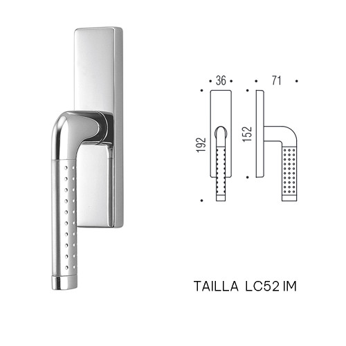 Klamka okienna TAILLA